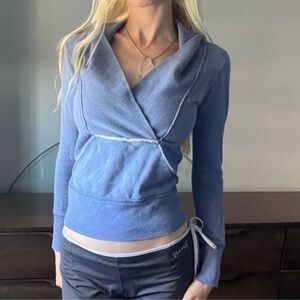 Talula Blue Knit Cardigan